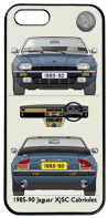 Jaguar XJSC Cabriolet 1985-90 Phone Cover Vertical